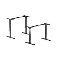 Стол для работы стоя ErgoSmart Electric Desk Prime 1200х650х18 мм (дуб натуральный/черный)