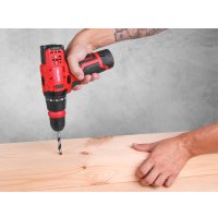 Дрель-шуруповерт Wortex LX BD 1215 Li Set 1326469 (с 2-мя АКБ, кейс)