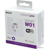 Умная розетка Hiper IoT Outlet W01