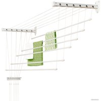 Сушилка для белья Comfort Alumin Лифт универсальное крепление 6x160см (сталь/белый)