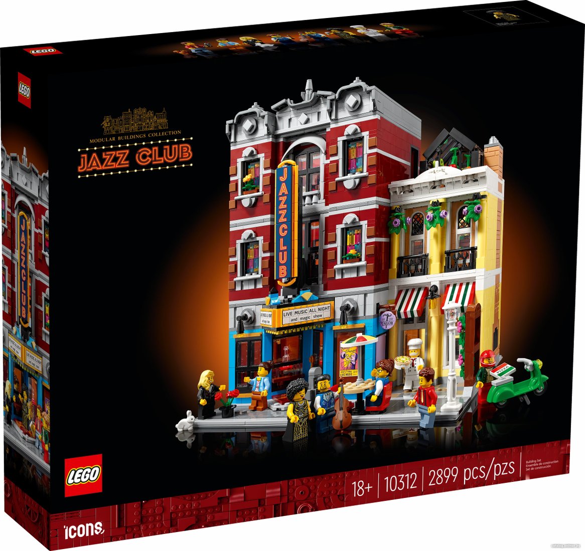 Конструктор LEGO Creator Expert 10312 Джаз-клуб