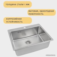 Кухонная мойка ZorG ZRE 6050