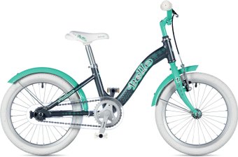 Детский велосипед Author Bello 16 (черный/зеленый, 2019)