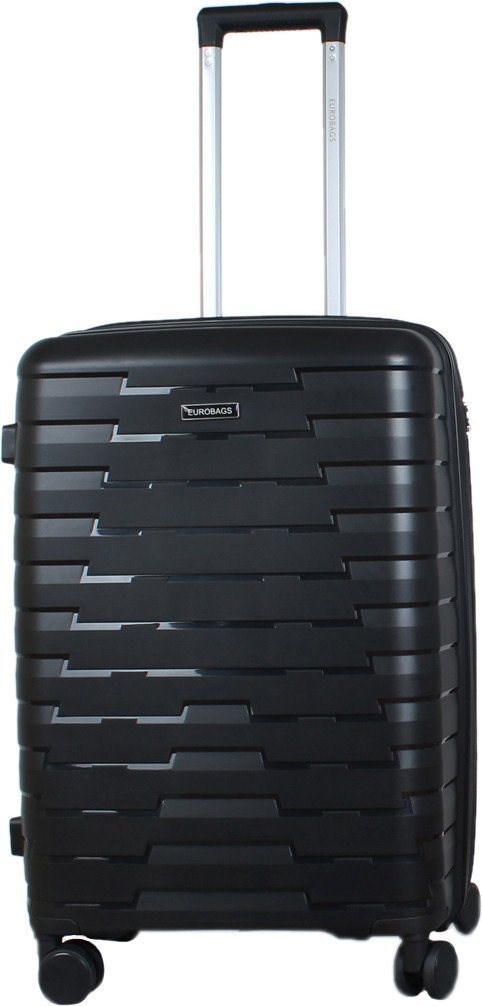 Чемодан-спиннер Eurobags PP-N85 (S, черный)