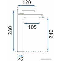 Смеситель Rea Hass Chrome B6207