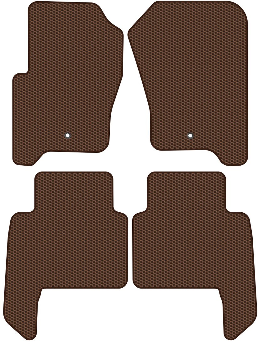 

Комплект ковриков для авто Alicosta Land Rover Range Rover Sport I (suv / L320) 2005 - 2013 (коричневый, сота)