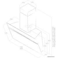 Кухонная вытяжка Elica Stripe IX/A/90/LX PRF0100993B