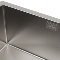 Кухонная мойка Roxen Uno 560210-54-V сатин/текстурная (с ролл-матом и дозатором) в Орше