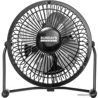 Вентилятор Sundays Home QT-U401A (черный)