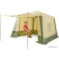 Тент-шатер Camping World Green Hotel Volga 138199 (зеленый/бежевый) в Лиде