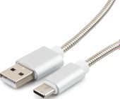 USB Type-A - USB Type-C CC-G-USBC02S-1.8M (1.8 м, серебро)