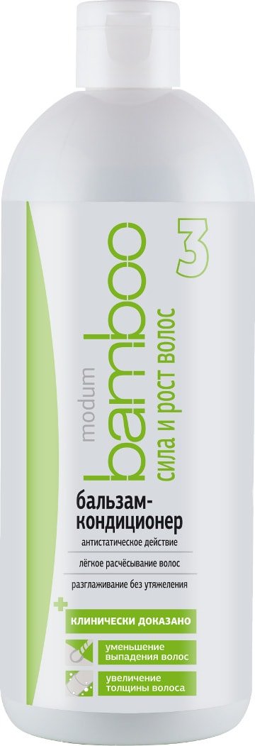 

Бальзам Modum Бальзам-кондиционер Bamboo Сила и Рост волос 700 г