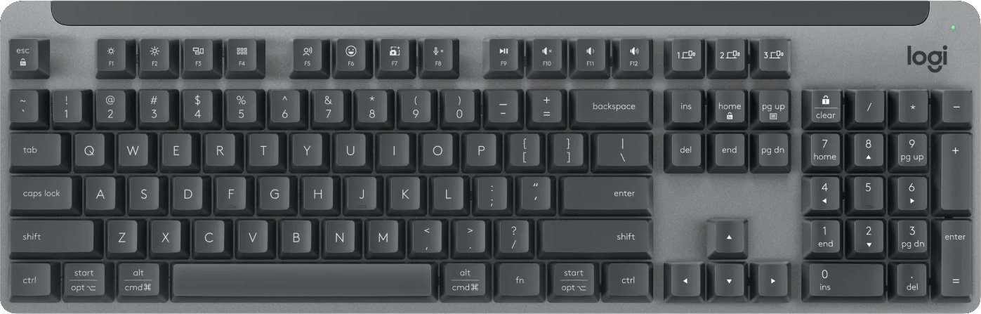 

Клавиатура Logitech Signature K865 920-011892 (графитовый, нет кириллицы)