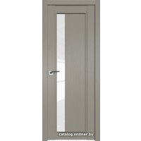 Межкомнатная дверь ProfilDoors 2.71XN R 70x200 (стоун/стекло белый триплекс)