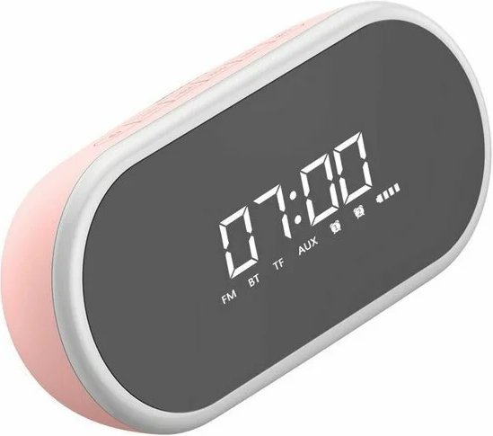 

Настольные часы Baseus Encok E09 (розовый)