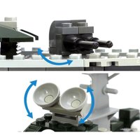 Конструктор KAZI 84005 Военный корабль