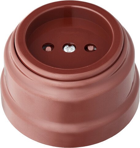 

Розетка Bylectrica РА16-0205 (коричневый)