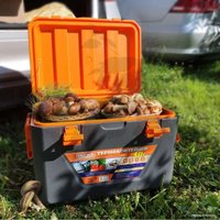 Термобокс БИОСТАЛЬ CB-G 30л (черный/оранжевый)