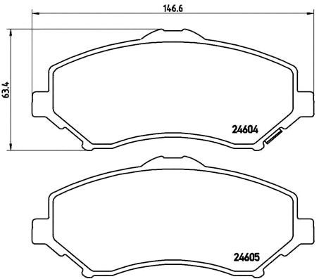 

Brembo P11025