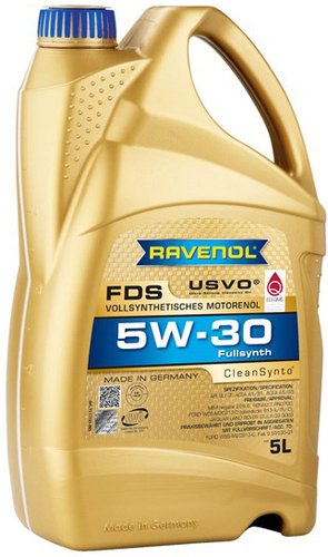 Моторное масло Ravenol FDS SAE 5W-30 5л