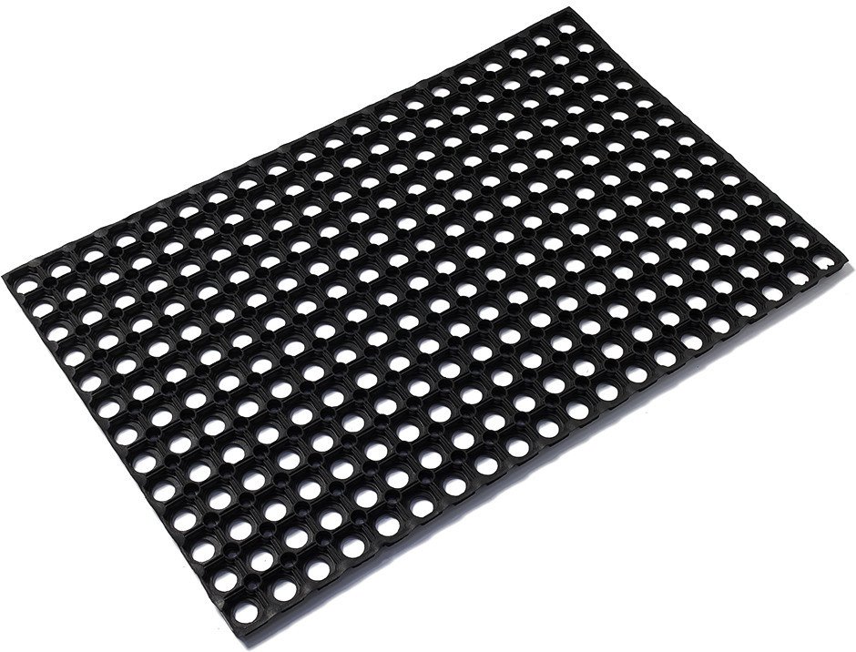 

Придверный коврик Vortex 80x120 20003 (черный)