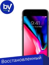 

Смартфон Apple iPhone 8 64GB Восстановленный by Breezy, грейд A+ (серый космос)