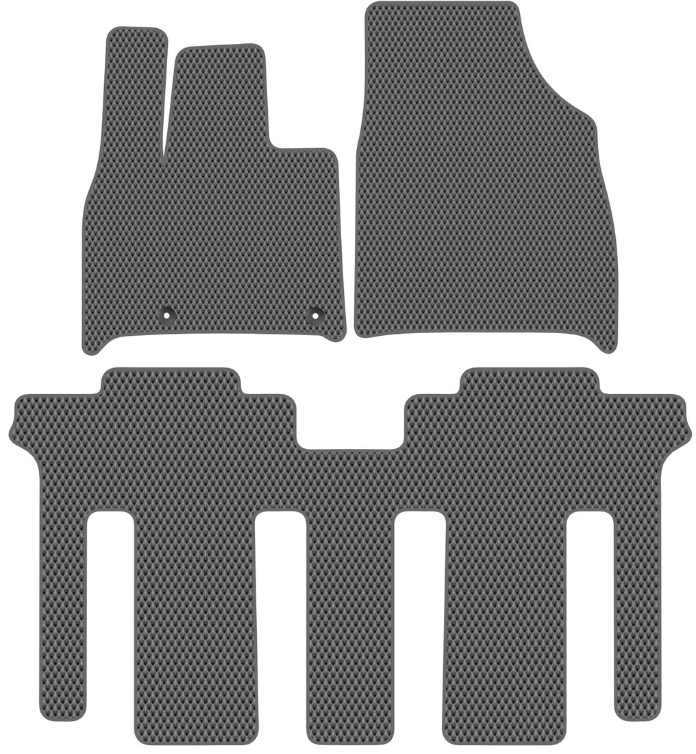 

Комплект ковриков для авто Alicosta GAC M8 II (минивэн,гибрид) 2022 - Н.В. (серый, ромб)