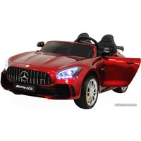 Электромобиль RiverToys Mercedes-Benz AMG GTR HL289 (вишневый глянец)