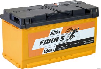 Автомобильный аккумулятор Fora-S 6СТ-100R+ 6СТ-100L(0) (100 А·ч)
