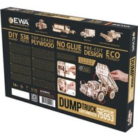 Сборная модель Eco-Wood-Art Самосвал-землевоз МоАЗ-75053