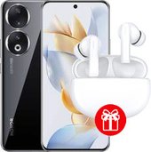 90 12GB/512GB международная версия (полночный черный) и HONOR Choice Earbuds X5 (белый) по акции