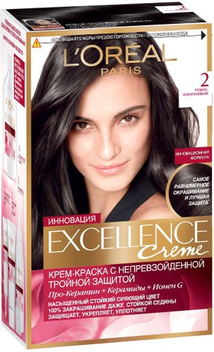 L'Oreal Excellence 2.0 Темно-коричневый