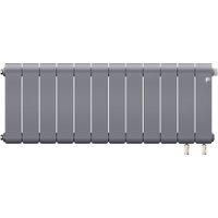 Биметаллический радиатор Royal Thermo Infinity 300 Silver Satin VR80 - 12 секций