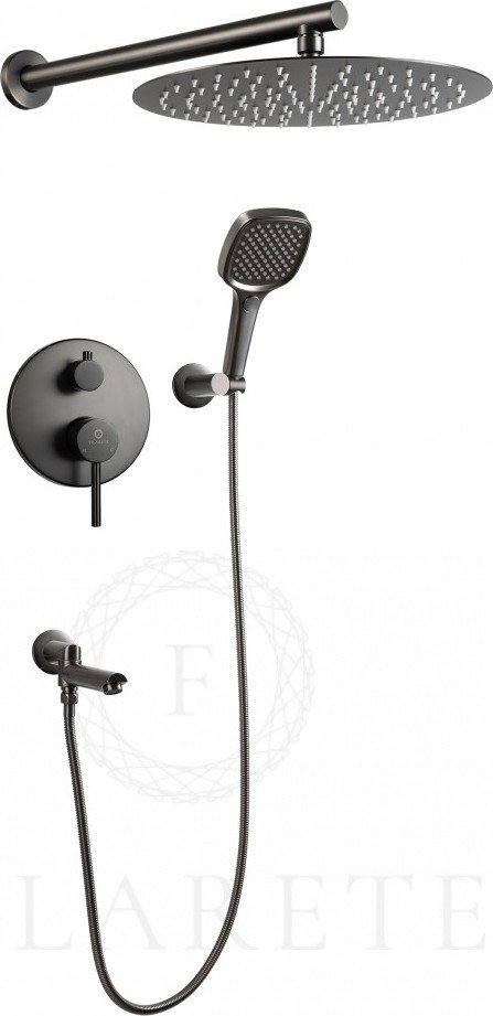 Душевая система  Filarete Roun FL1026 (графит)