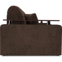 Диван Мебель-АРС Аккордеон Бакли НПБ 140x200 (велюр молочный шоколад НВ-178/13)