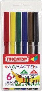 Фломастеры Пифагор Веселая такса 151396 (6шт)