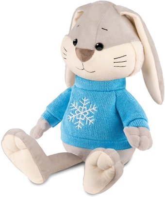 Классическая игрушка Maxitoys Luxury Кролик Клепа в свитере MT-MRT02223-1-25