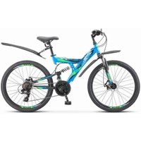 Велосипед Stels Focus MD 18-sp 24 V010 2025 (синий/черный)