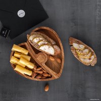 Менажница S.Wood Сердце