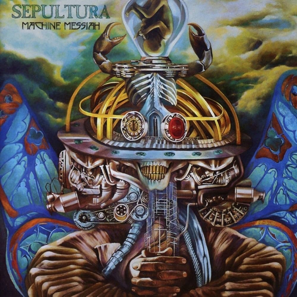 

Виниловая пластинка Sepultura - Machine Messiah (черный/красный винил)