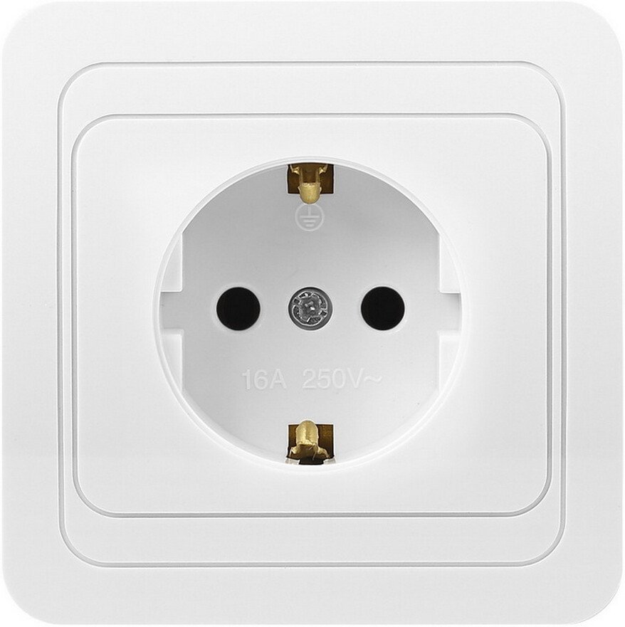 

Розетка SmartBuy Марс SBE-02w-16-S1-Z
