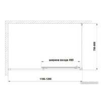 Душевой уголок Aquabath Kristal AB1077