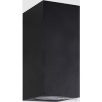 Уличный настенный светильник In Home НБУ CUBE-2хGU10-BL