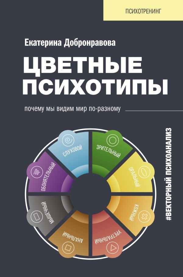 

Книга издательства АСТ. Цветные психотипы. Векторный психоанализ: почему мы видим мир по-разному