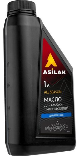 Масло для смазки пильных цепей Asilak ASX5010-4 1л