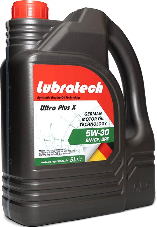 

Моторное масло Lubratech Ultra Plus X 5W-30 5л