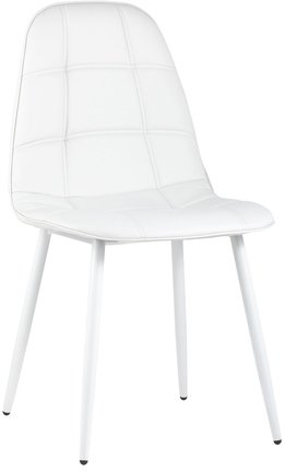 

Стул Stool Group Oliver (экокожа белый/белые ножки)