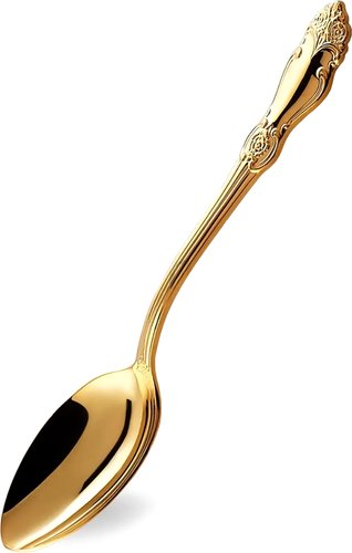 Десертная ложка Кольчугинский мельхиор Серебряная роза С1908