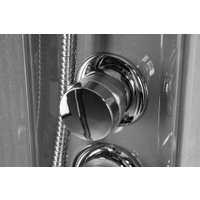 Душевая кабина Saniteco SNT-92 90х90 (серый/тонированное стекло)