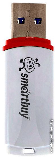 USB Flash SmartBuy Crown White 32GB (SB32GBCRW-W)